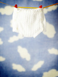 Little Angels' Laundry Day Fotografie-Druck von Helena Marroqui