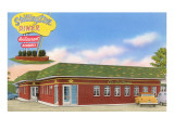 Stillington Diner, Roadside Retro reproduction procédé giclée