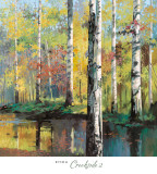 Creekside II Posters by Jie Zhou