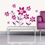 Flower Power I Wandabziehbild