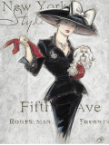 New York Style Lady Láminas por Chad Barrett