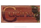 Kitchen Sign I Poster von Kate Ward Thacker