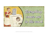 Everything Comes Out in the Wash Affiches par Kate Ward Thacker
