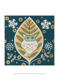 Winter Owl Prints by Helen Rhodes
