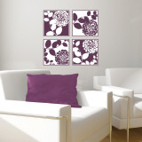 Metallic Peony Wall Decal