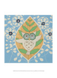 Summer Owl Prints by Helen Rhodes