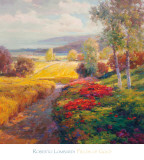 Campos de oro Láminas por Roberto Lombardi