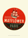 Vintage Travel Label VII Art