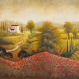 Flourishing Vineyard Square I Prints by Michael Marcon