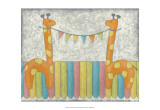 Carnival Giraffes Prints by Chariklia Zarris