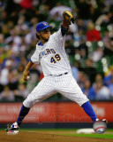 Milwaukee Brewers - Yovani Gallardo 2011 Action Photo