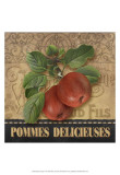 Delicious Apples Art by Abby White