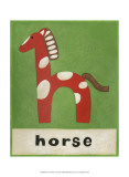 H is for Horse Prints by Chariklia Zarris