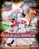 Boston Red Sox - Adrian Gonzalez 2011 Portrait Plus Photo