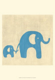 Best Friends - Elephants Láminas por Chariklia Zarris