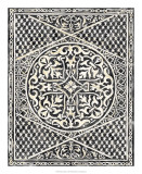 Woodcut in Black I Posters par Chariklia Zarris