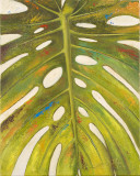Tropisches Blatt II Poster von Patricia Pinto
