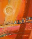 Sky of Many Suns I Kunstdrucke von Patricia Pinto