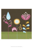Patchwork Garden IV Poster by Erica J. Vess