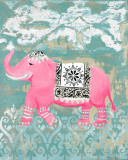Pink Bazaar I Print by Hakimipour-Ritter 