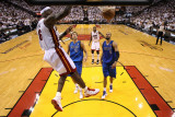 Dallas Mavericks v Miami Heat - Game Two, Miami, FL - JUNE 02: LeBron James Photographic Print by Ronald Martinez