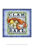 Seafood Sign III Posters by Sydney Wright