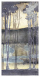 Embellished Nouveau Landscape II Posters af Jennifer Goldberger