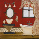 Palm Beach Bath IV Posters by Gina Ritter