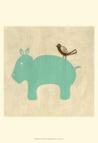 Best Friends - Hippo Affiches par Chariklia Zarris