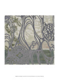 Small Medallions & Damask III Prints by Jennifer Goldberger Small Medallions & Damask III Prints by Jennifer Goldberger