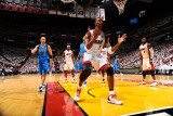 Dallas Mavericks v Miami Heat - Game One, Miami, FL - MAY 31: Chris Bosh Photographic Print by Jesse D. Garrabrant