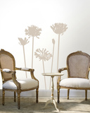 Mocha Agapanthus Wall Decal
