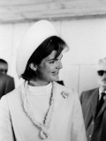Jackie Kennedy, March 1962, State visit to India Lámina fotográfica por Benno Graziani