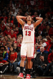 Miami Heat v Chicago Bulls - Game Five, Chicago, IL - MAY 26: Joakim Noah Photographic Print by Nathaniel S. Butler