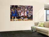Dallas Mavericks v Miami Heat - Game One, Miami, FL - MAY 31: Udonis Haslem, LeBron James, DeShawn  Wall Mural by Mike Ehrmann
