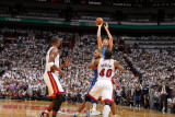 Dallas Mavericks v Miami Heat - Game Two, Miami, FL - JUNE 02: Dirk Nowitzki Photographic Print by Nathaniel S. Butler
