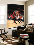 Miami Heat v Chicago Bulls - Game Five, Chicago, IL - MAY 26: Taj Gibson and Udonis Haslem Wall Mural by Nathaniel S. Butler