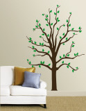 Multi-Colored Tree Wall Decal