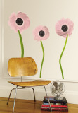 Light Pink Poppies Wall Decal