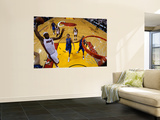 Dallas Mavericks v Miami Heat - Game Two, Miami, FL - JUNE 02: LeBron James Wall Mural