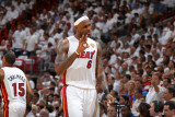Dallas Mavericks v Miami Heat - Game Two, Miami, FL - JUNE 02: LeBron James Fotografie-Druck von Nathaniel S. Butler