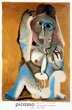 Femme Accroupie Collectable Print by Pablo Picasso