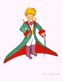 Petit Prince et la Cape Rouge Sztuka autor Antoine de Saint-Exupéry