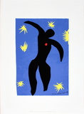 Icare Sérigraphie par Henri Matisse