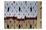 Golconde Posters por Rene Magritte Golconde Posters por Rene Magritte