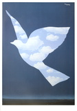 L'Oiseau du Ciel Posters par Rene Magritte