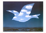 La Promesse Poster von Rene Magritte