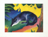 Blue-Black Fox Pósters por Franz Marc Blue-Black Fox Pósters por Franz Marc