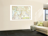 Lands Of The Bible Today Map 1967 Mural Lands Of The Bible Today Map 1967 Mural