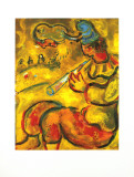 The Yellow Clown Sammlerdrucke von Marc Chagall
